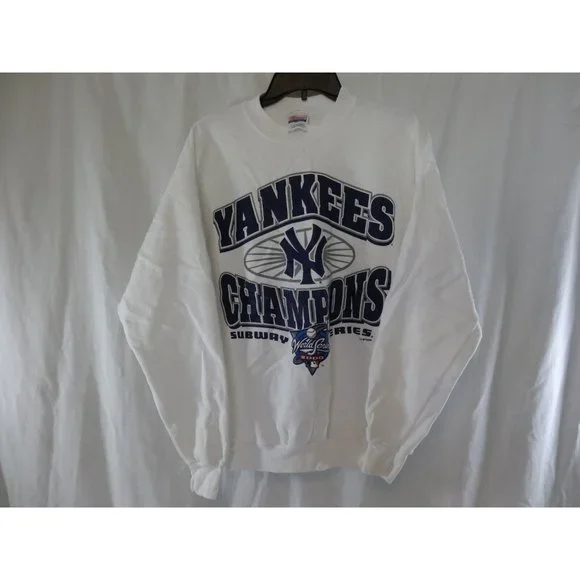 Vintage‎ 2000 New York Yankees World Series Champion Large 42-44 Subway Series